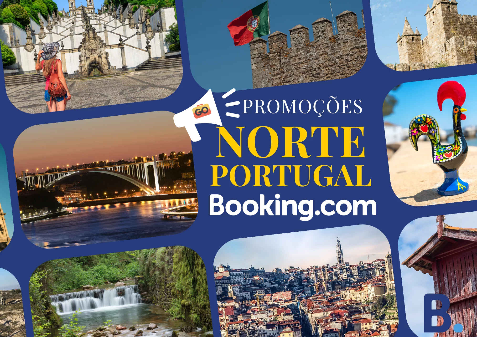Promoções no Booking: Alojamento no Norte de Portugal